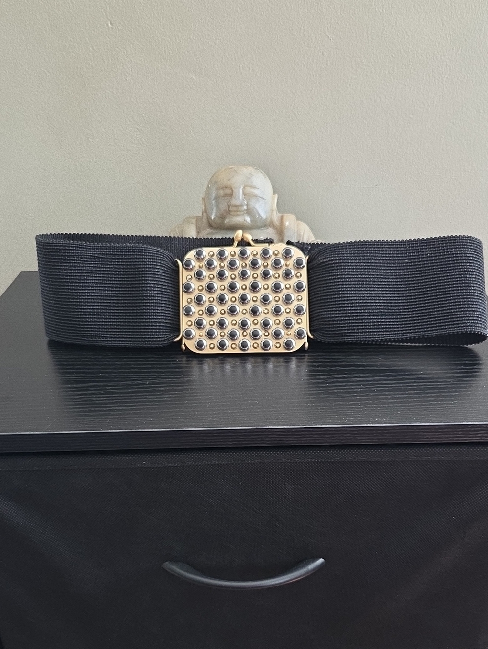 Diane Von Furstenberg Stretch Belt with Change Purse Buckle